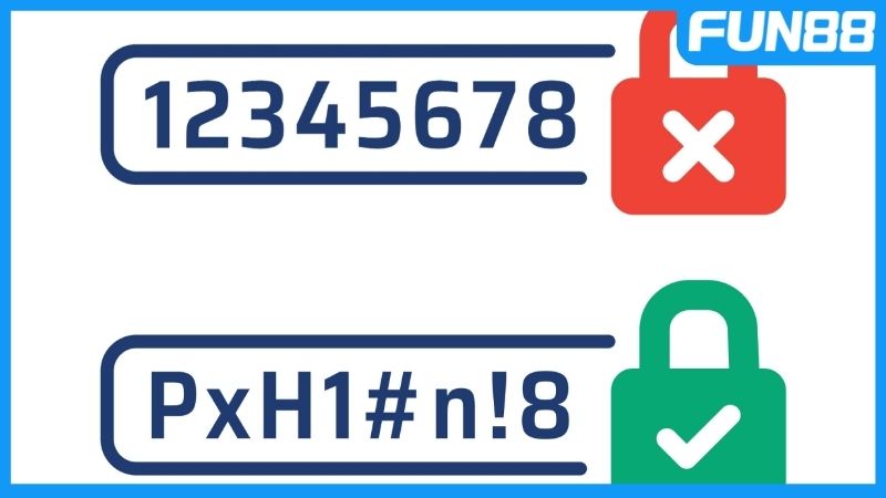 Hướng dẫn cách đổi mật khẩu Fun88