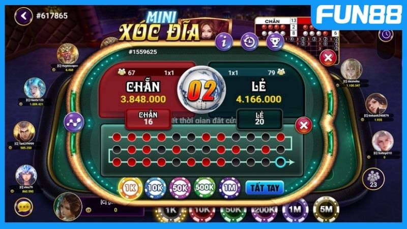 Tìm hiểu 5 dạng cầu thường gặp trong xóc đĩa