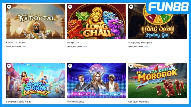 Chơi game gì tại sảnh nổ hũ nhanh rinh thưởng