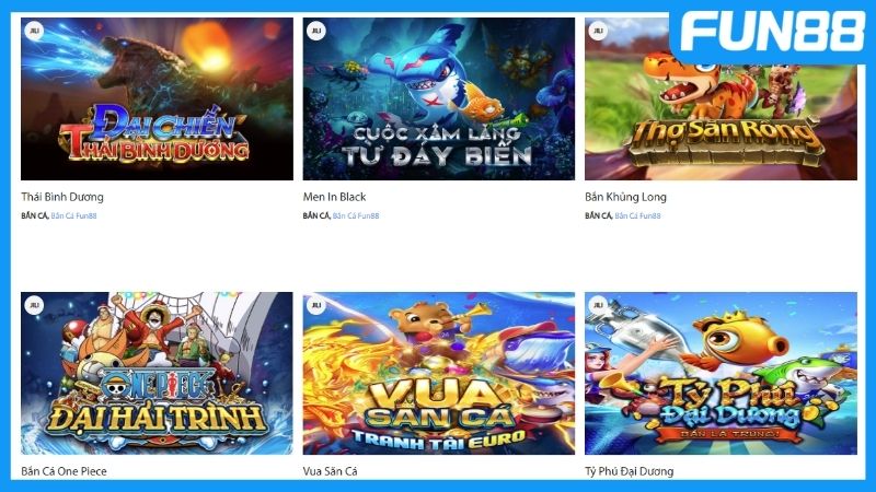 Top game không thể bỏ qua khi truy cập sảnh bắn cá